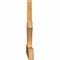 Ekena Millwork Richland Rough Sawn Timber Gable Bracket, Western Red Cedar, 84"W x 24"H x 2"D x 4"F, 7/12 Pitch GBW084X24X0204RIC00RWR - alternate 3